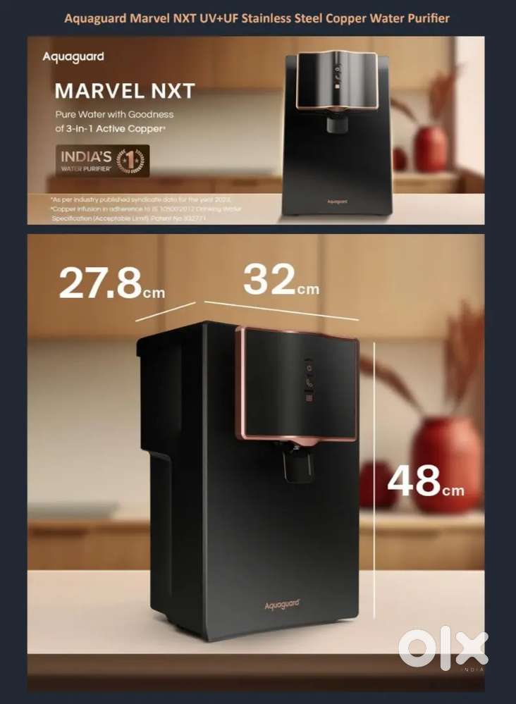 Water purifier UV+UF+SS