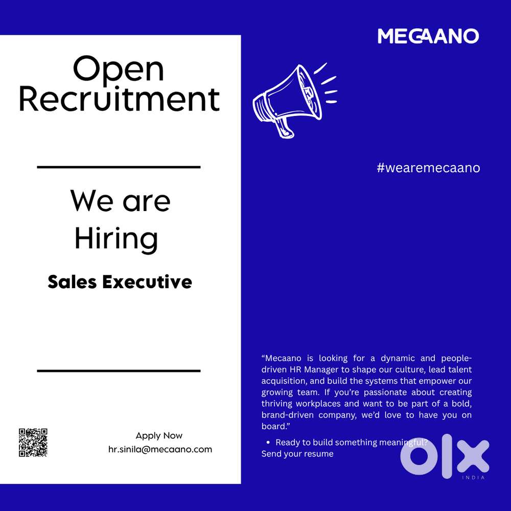 Sales Executive Vacancy