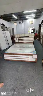 NEW QUEEN SIZE BOX STORAGE BED FROM FACTORY
