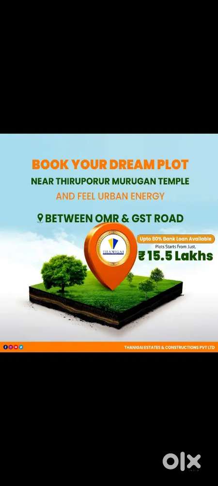 GUDUVANCHERRY OMR AND GST PLOTS