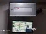 All cctv camera setup installation connection done Here