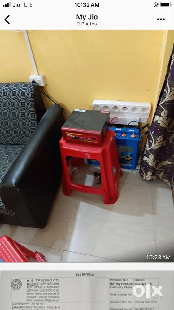 Exide Inverter and SF Sonic Pro Battery
