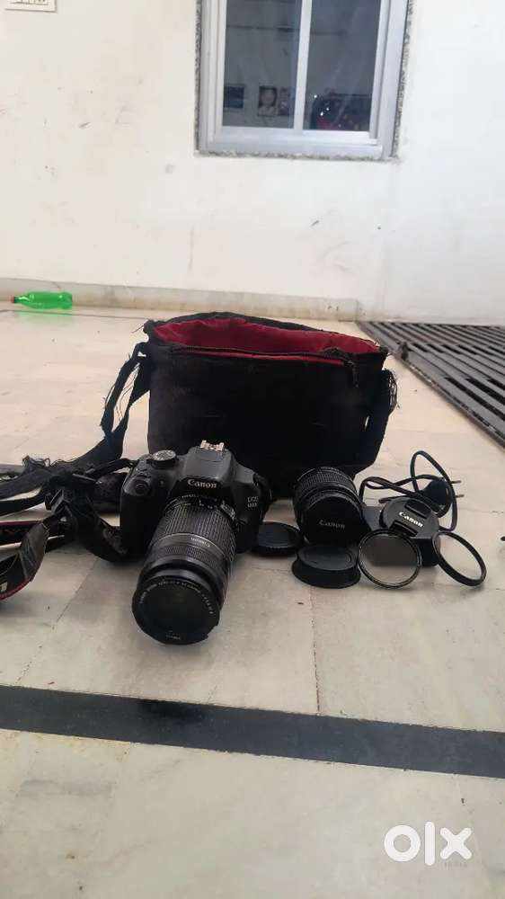 Canon 1200 D one hand used good condition