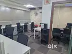 24x7 running 1 cabin 10 seat office space in noida