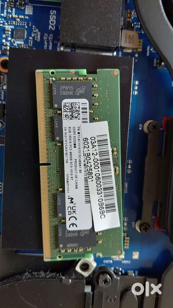 2× 8 GB RAM