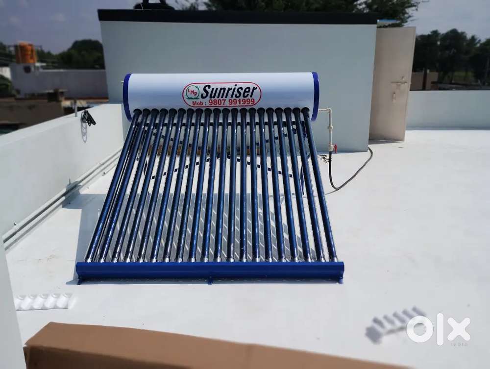 Instalment option available for solar water heater
