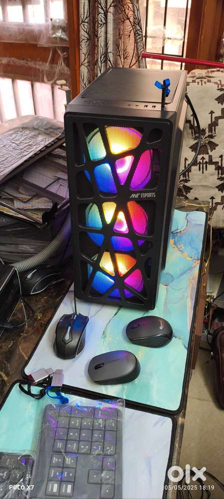 Gaming i5 14th Gen.16Gb Ddr5 Ram RGB Lights Type C Newly Built CPU.