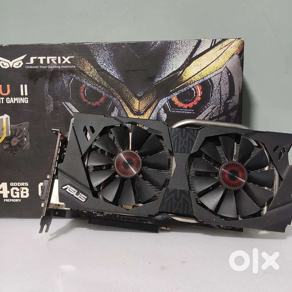 Asus GTX 970 graphic card with box