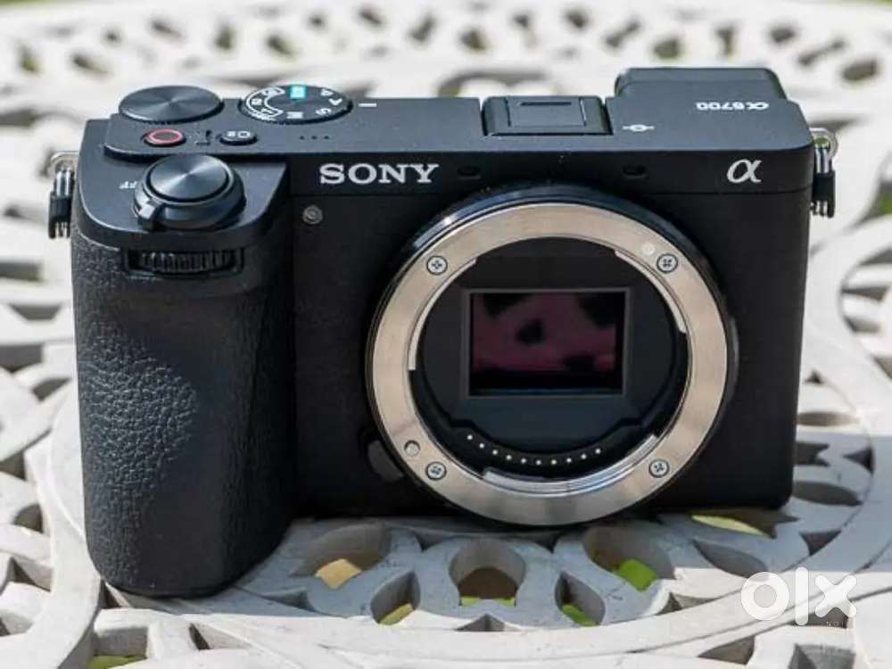 Sony a6700 body and sigma 18-50 mm lense