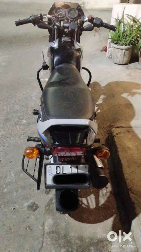 Bajaj CT100 alloy wheels