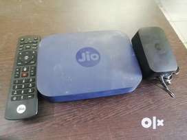 Jio Android smart 4k set top Box, Jio fiber set top box, smart tv box