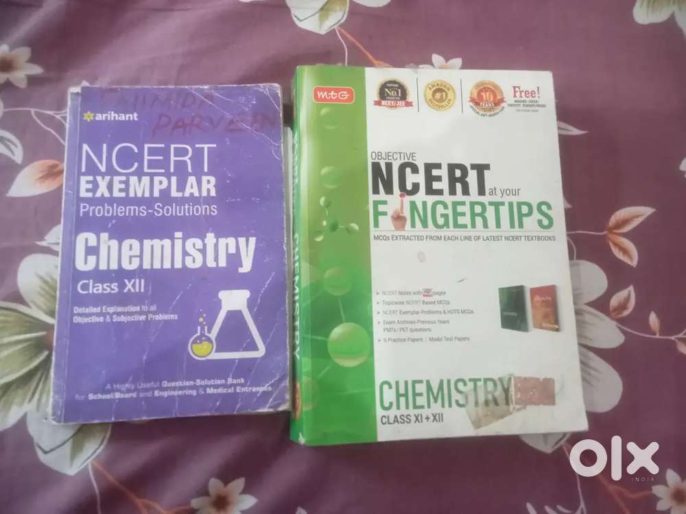Ncert exemplar and chemistry ncert at your fingertios