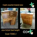 3x4 cash counter brand new