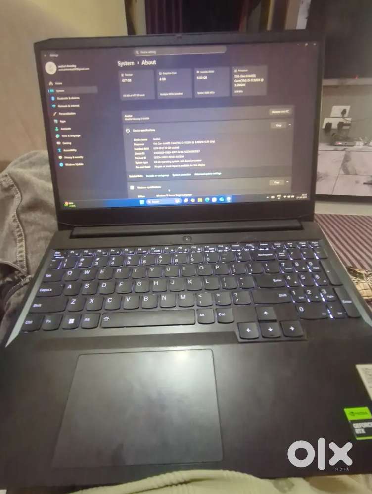 Lenovo IdeaPad Gaming 3 Laptop