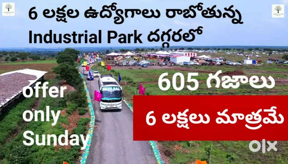 605 SQYDS 6LAKHS ONLY near NIMZ