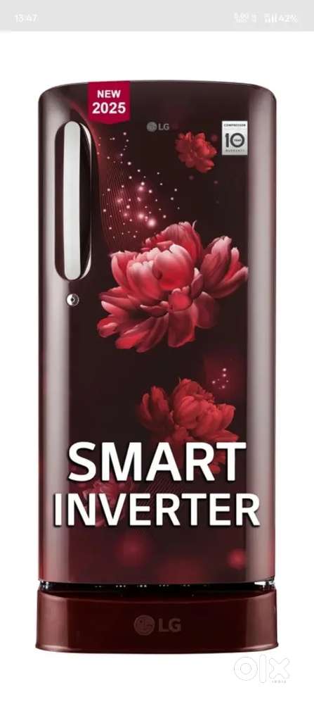 Lg 185LTR 5star direct cool single door refrigerator with base drawer
