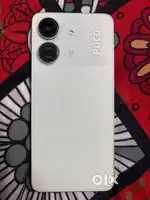 PocoC65 6/128no bill no box no charger display is cracked at one place