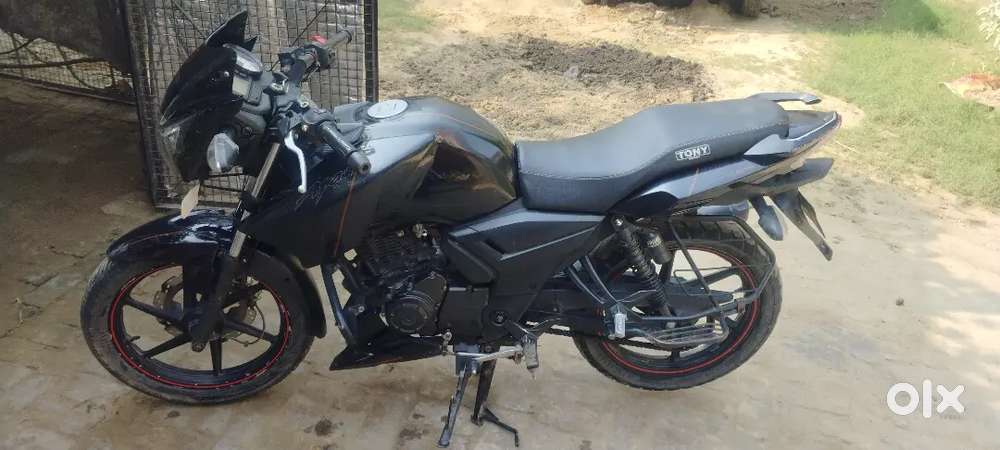 Bike is like new. Slow moving bike, All part is genuine & laminat