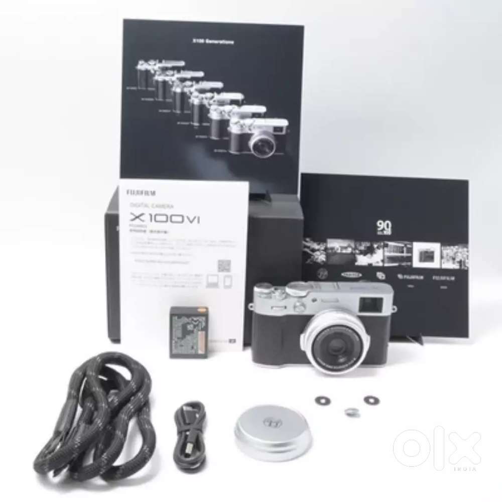 Used Item FUJIFILM X100VI 90th Anniversary Limited Edition Silver.