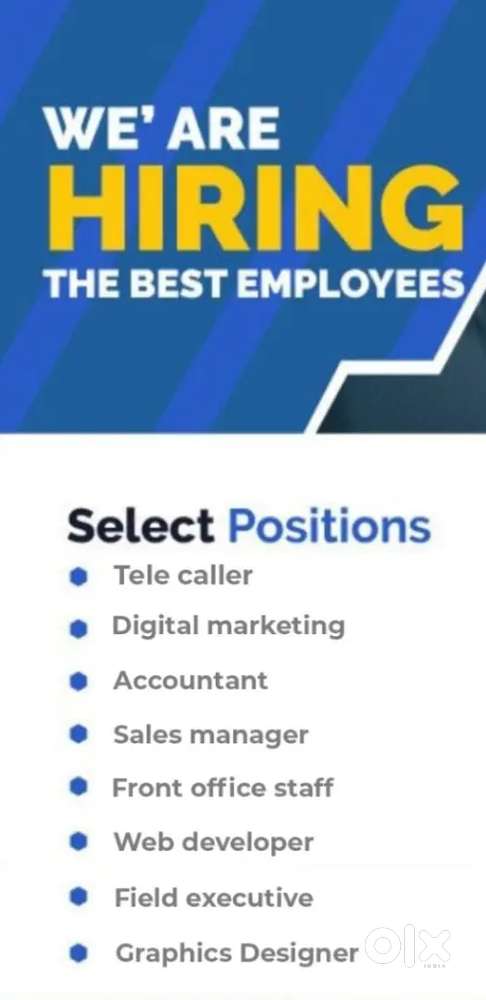 Staffs required /Preferred Lady Staffs