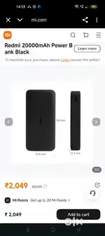 Redmi 20.000 mah