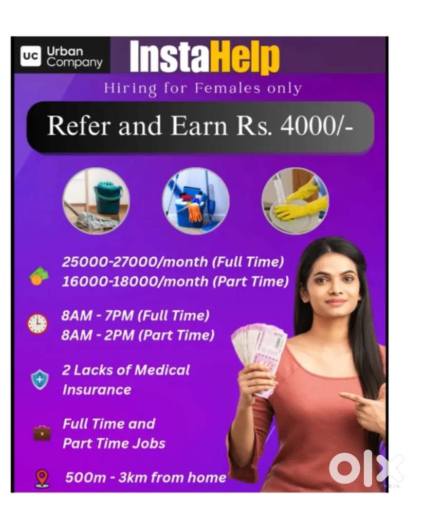 Housekeeping job only females