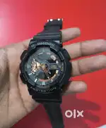 Casio G-Shock GA-110-1BDR Black Analog Digital Dial Black Men's Watch