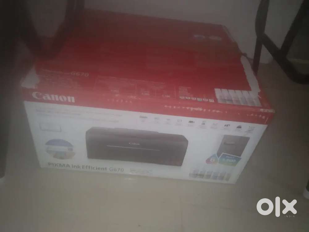 Canon Pixma G670 All-in-One 6 Colour Ink Tank Printer