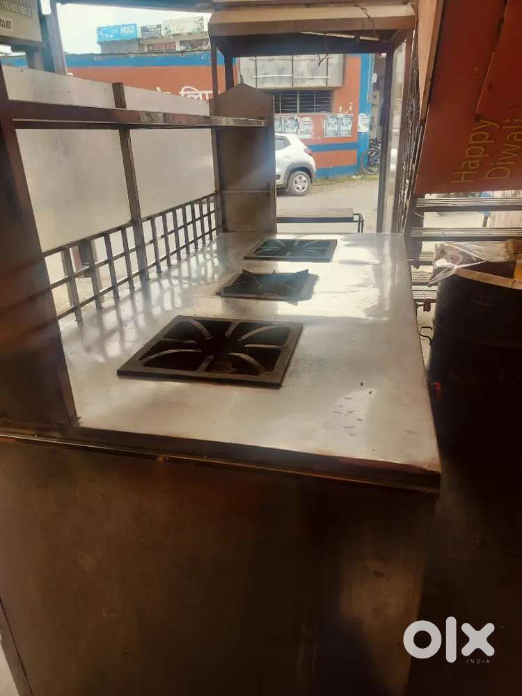 Stainless steel 3 range bhatti