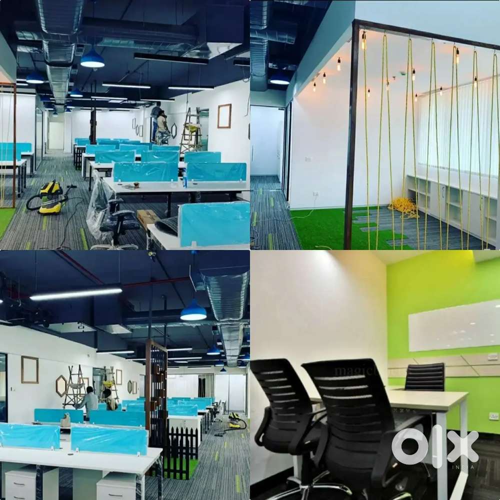 BOSS CABIN WORK-STATION-20 FURNISHED OFFICE AT RENT VIJAY NAGAR