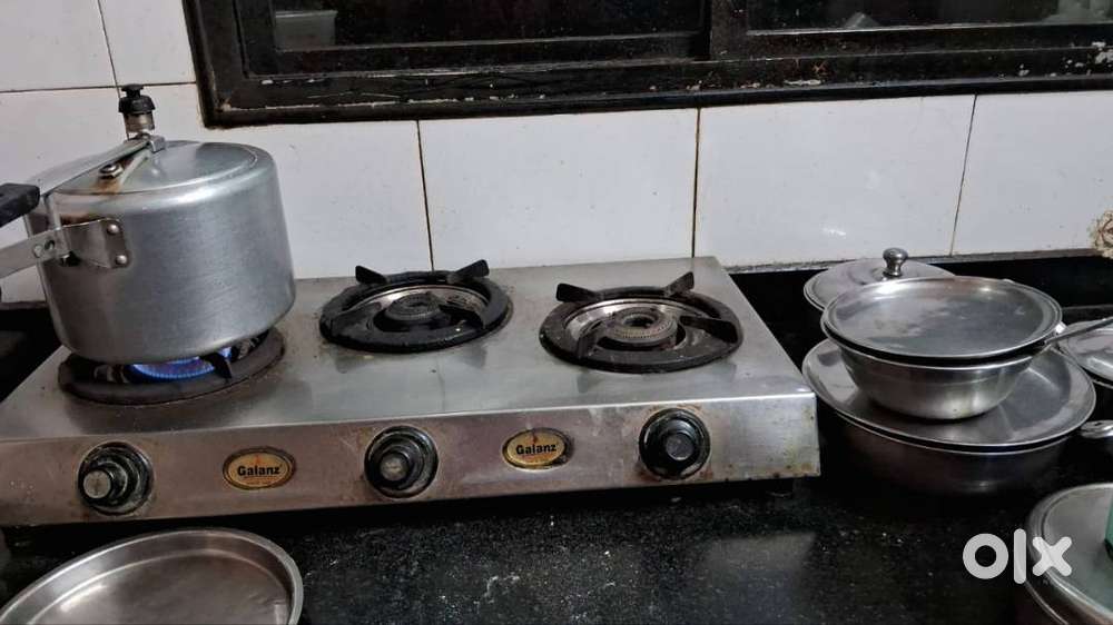 3 burner stove