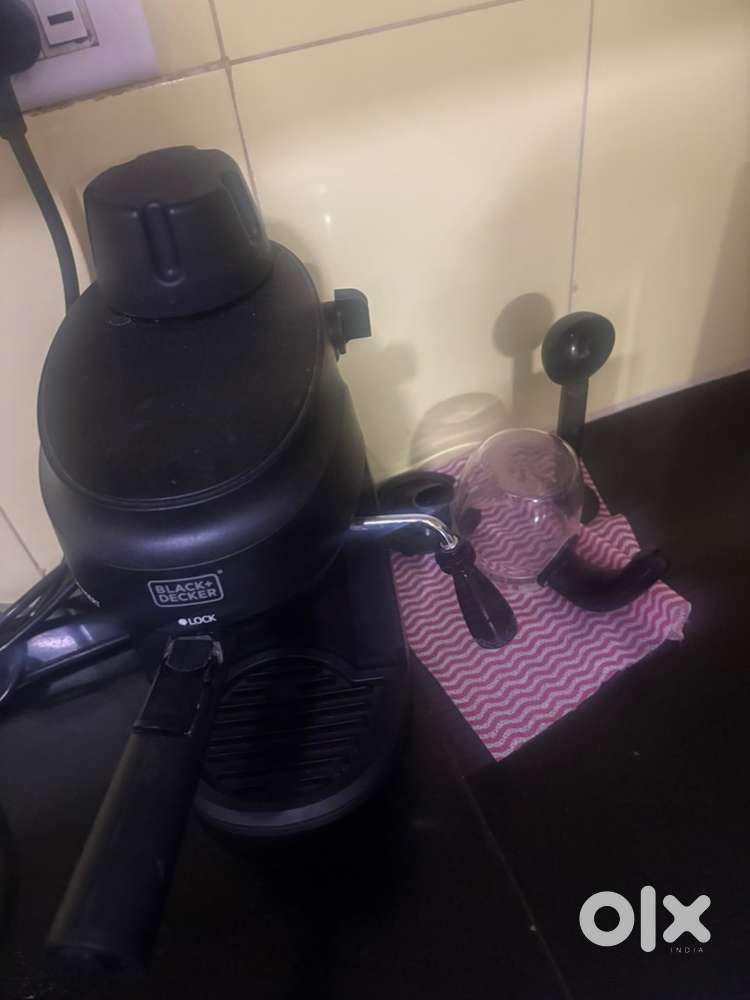 Black and decker espresso and capccino maker