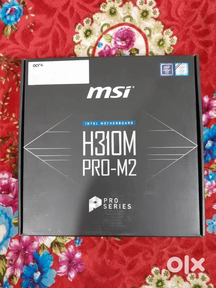 Motherboard - SMPS - CPU Fan - Mouse - Monitor