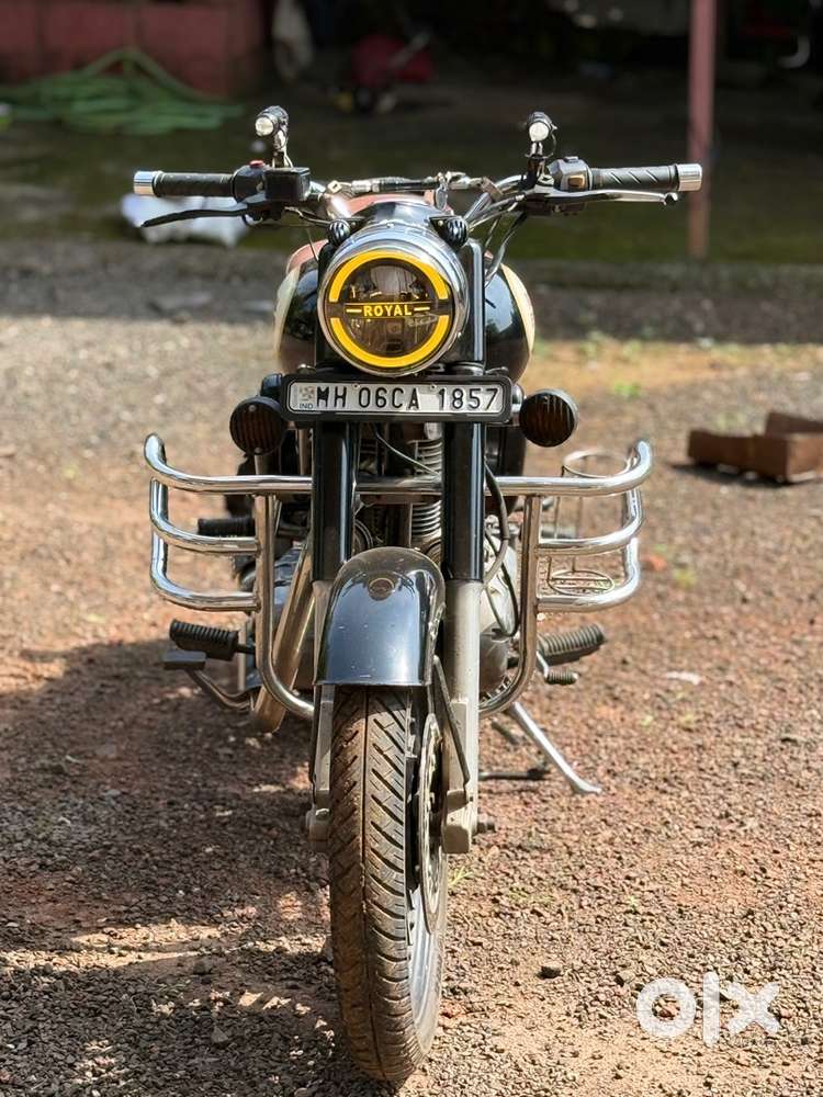 New headlight Royal 2 tyres new battery new bike good condition