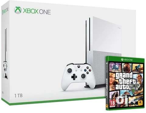 Xbox one s 1 TB with GTA 5 CD