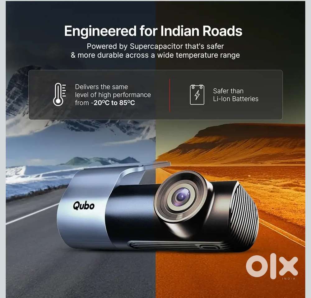 QUBO DASH CAM 2.5 RESULVOLATION