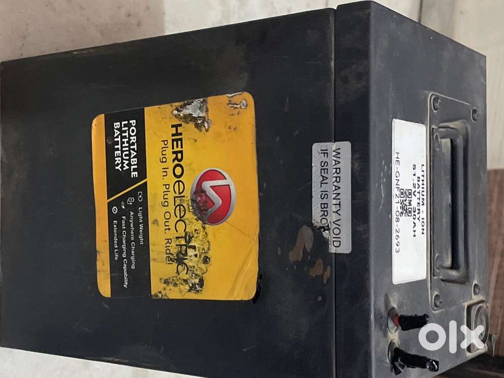 52v 30AH hero KI Lithium Battery for EV Scooter – Good Condition