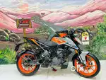 KTM DUKE 200CC DUAL DISC DUAL ABS BS6 GREY BLACK COLOUR MODEL 2023