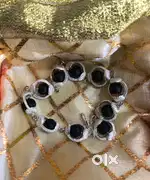 Silver karungali bracelet & panch mukga rudrasham