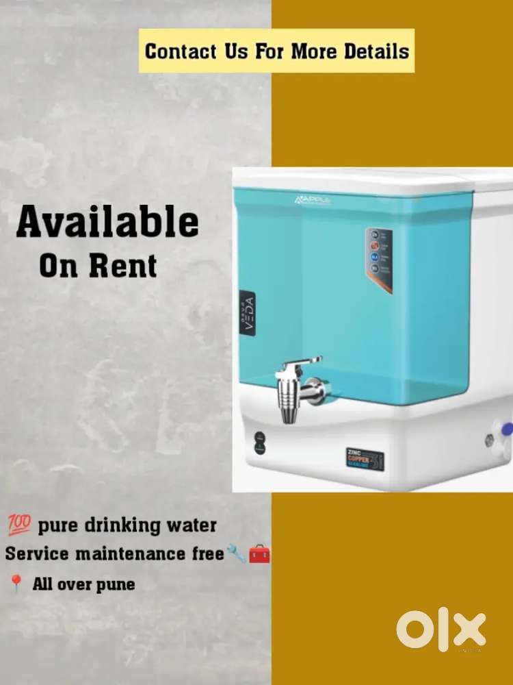 Water Purifier On Rent