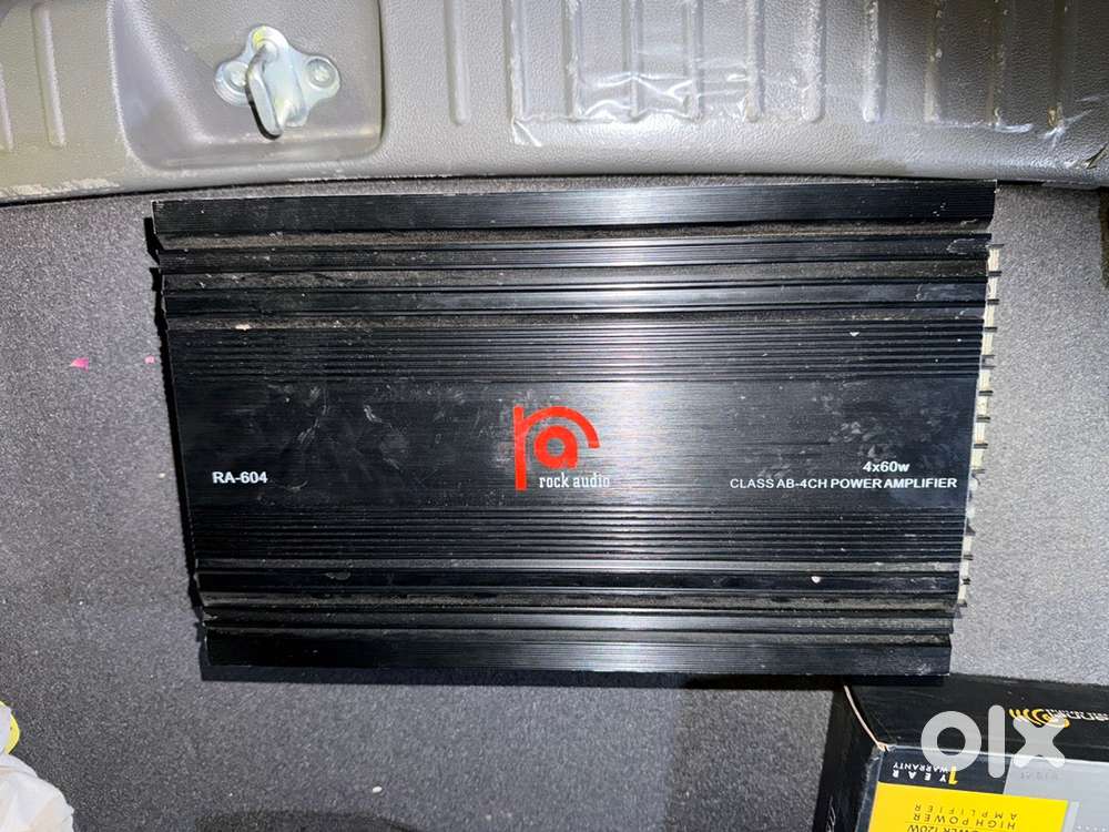 Rock Audio 4 channel Amplifier