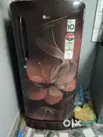 Fridge Sofa Set 3+1+1 and Pooja Cabinet for sale