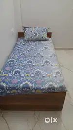 It's a one room sharing basis.5000 rs bed, only girls are allowed.