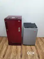 Id.121godrej 190ltrs flower model and lg 6.5kg inverter model w/m