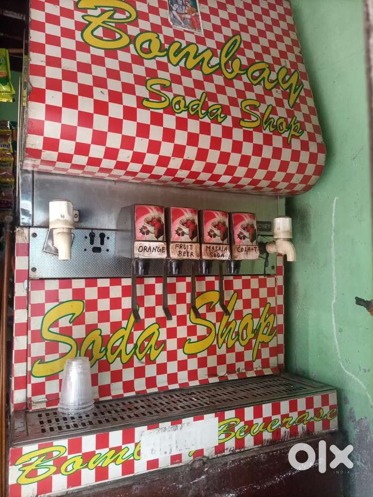 Shoda machine 6 flavours.