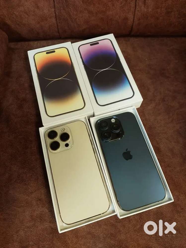 IPHONE 14 PRO 256GB DEEP GOLD COLOUR BATTERY 98% HEALTH WITHBILL