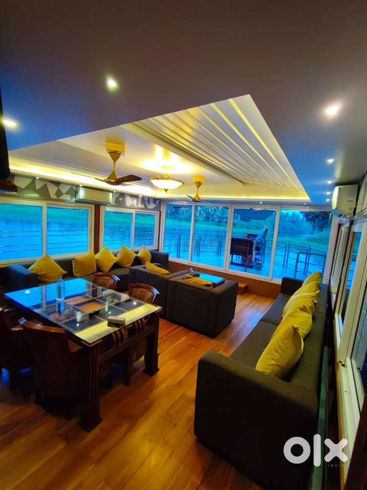 Houseboat service Available at Kasaragod district,  1500/head