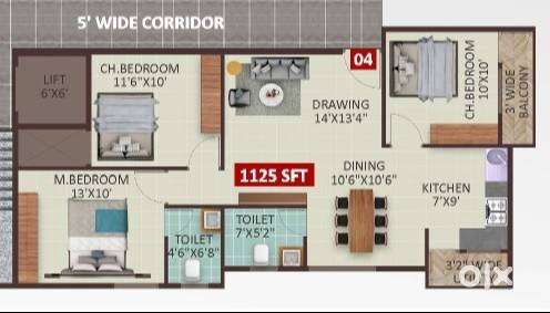 3bhk Ready to move at  67 lakhs for Sale at Channasandra, Whitefield