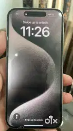 Selling my 6 months old I phone 15 pro ,With bill and box.