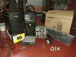 Full Set of Cabinets, Keyboard, SMPSs, DVD,etc